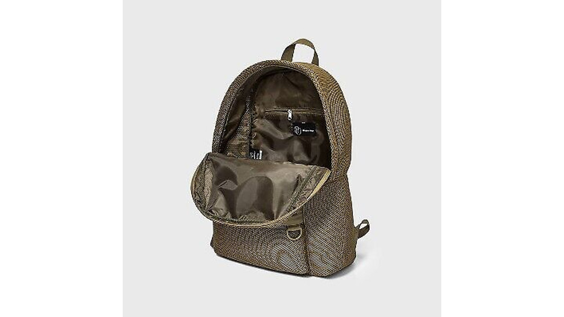 Men’s 17.5″ Barrel Backpack-Original Use, Olive, 17.5″ (H) x 13.75″ (W) x 5″ (D)