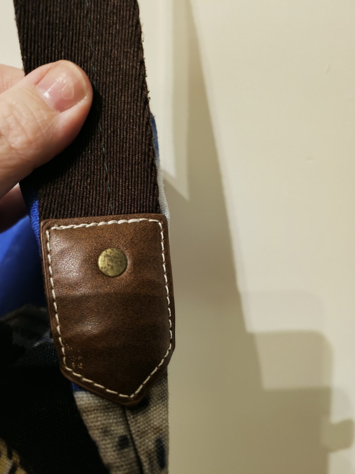 Paul Smith Mini Cooper Washington DC Messenger Bag Canvas Leather Shoulder Cross