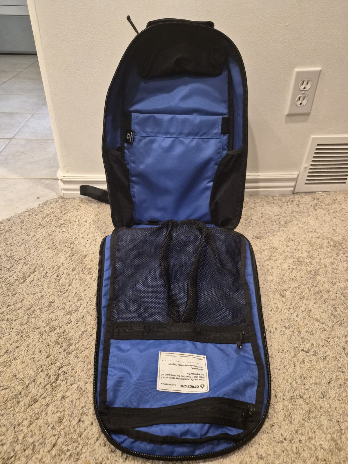 CTactical CT15 Black 420D Ripstop – Awesome Small EDC Backpack – V2
