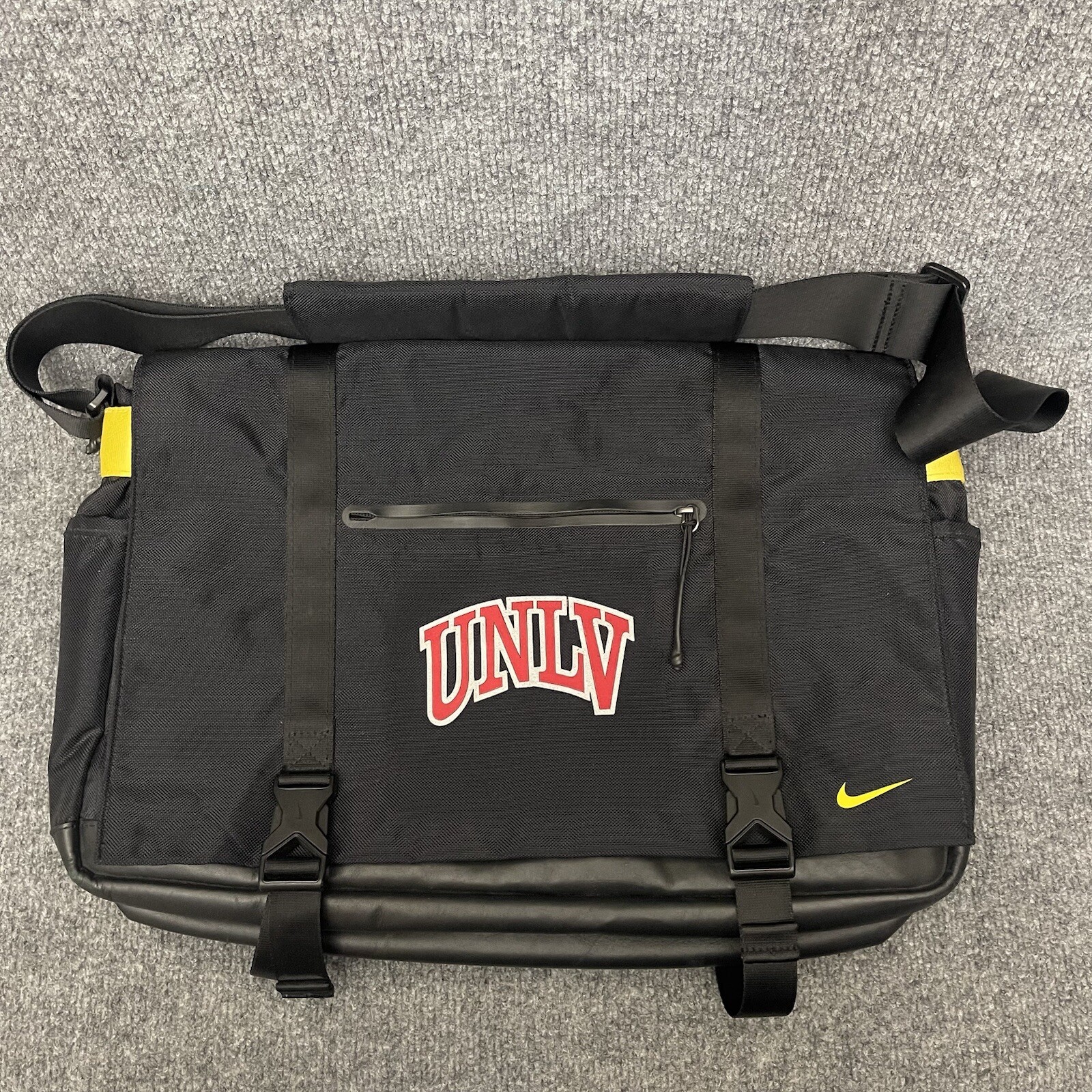 UNLV Nike Eugene Premium Executive Elite Messenger Laptop Shoulder Bag Black