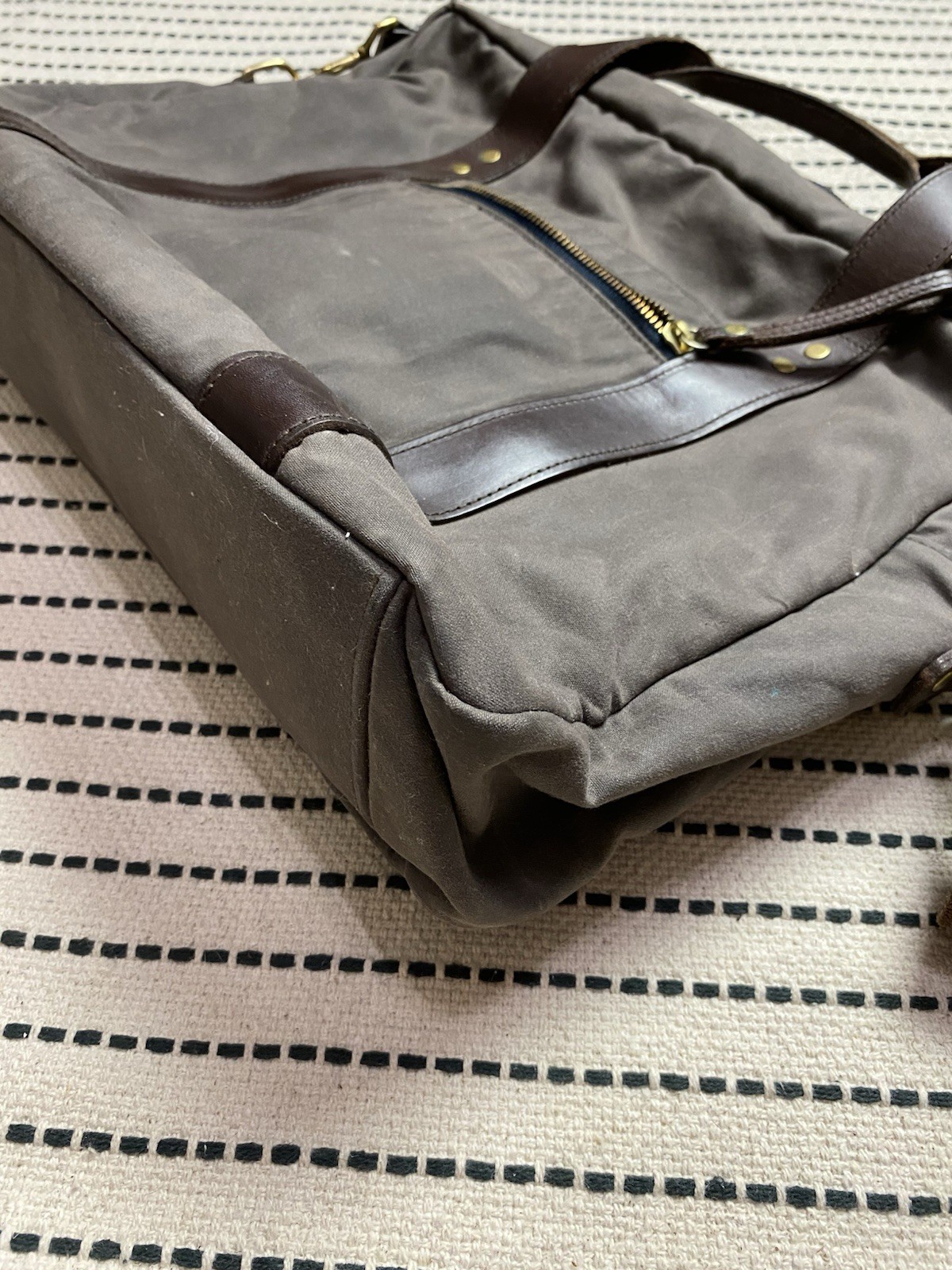 Ernest Alexander Watson Briefcase Bag Charcoal Grey