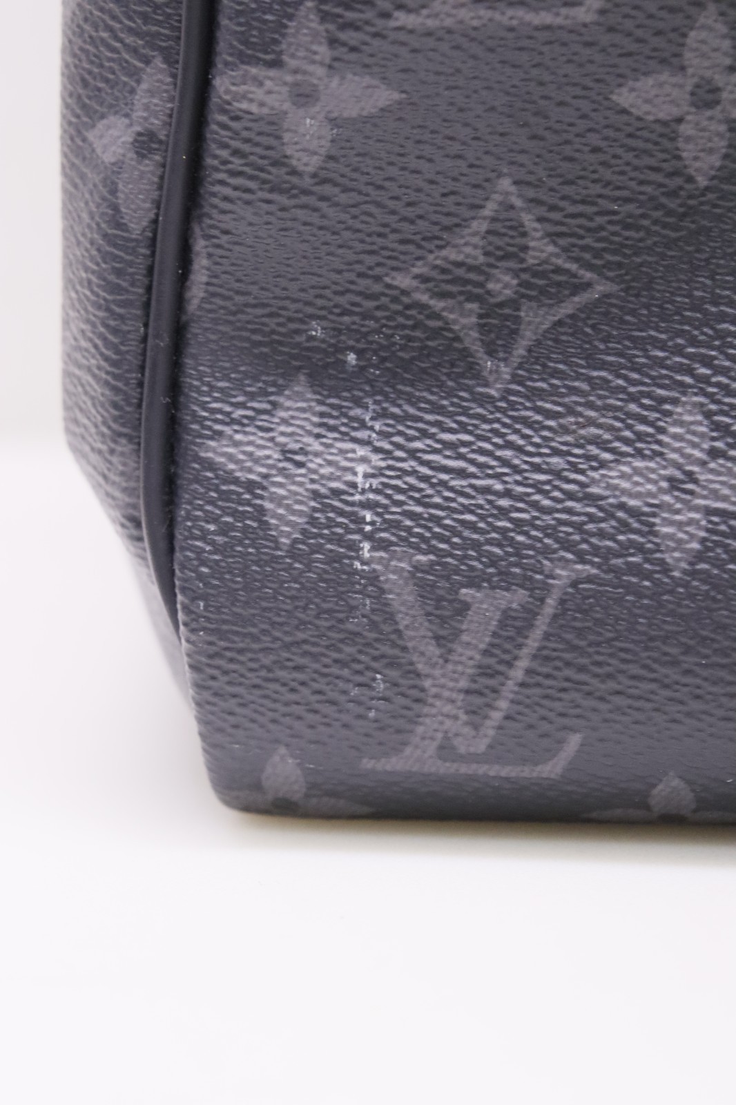 Louis Vuitton Keepall 45 Bandouliere Damier Graphite LV Travel Duffle Bag MB3137