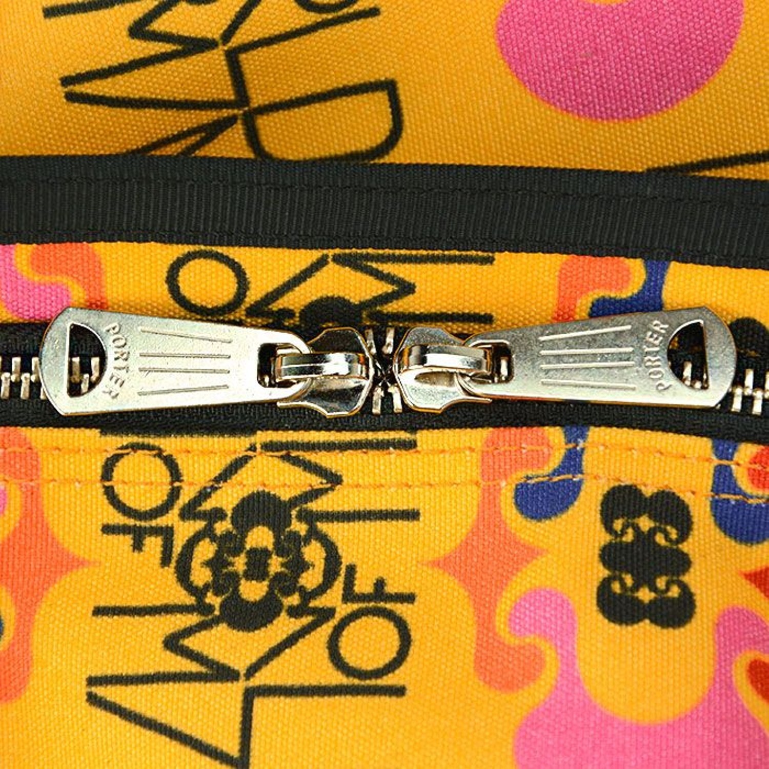 M/M Paris x PORTER Backpack Yellow W9.6 x H17.7 x D7.4in 1760g 24L JAPAN NEW