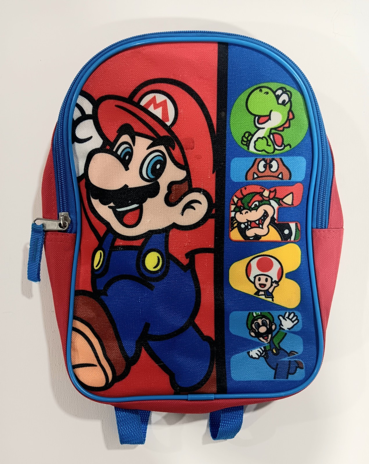 Super Mario Brothers Kids Mini 10″ Backpack Book Bag – Nintendo Collector