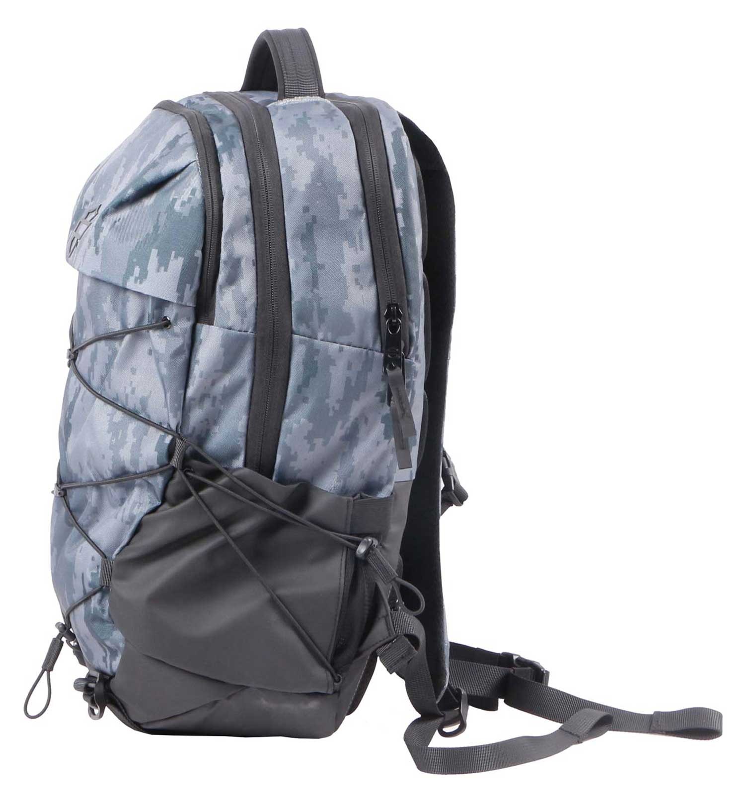 Harley-Davidson Racing Lightweight Water-Resistant Backpack – Charcoal Camo