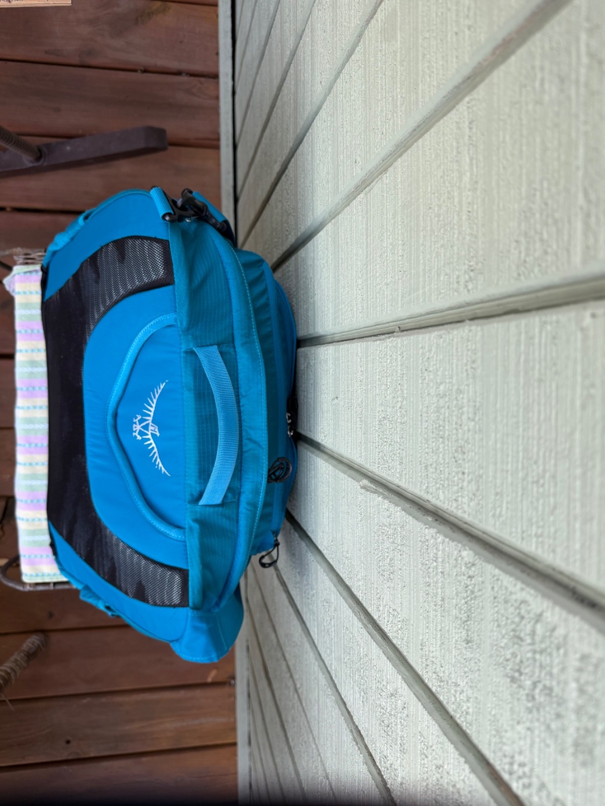 Osprey Ozone Courier Bag Summit Blue Laptop Messenger Bag Travel Carry-on 20 L