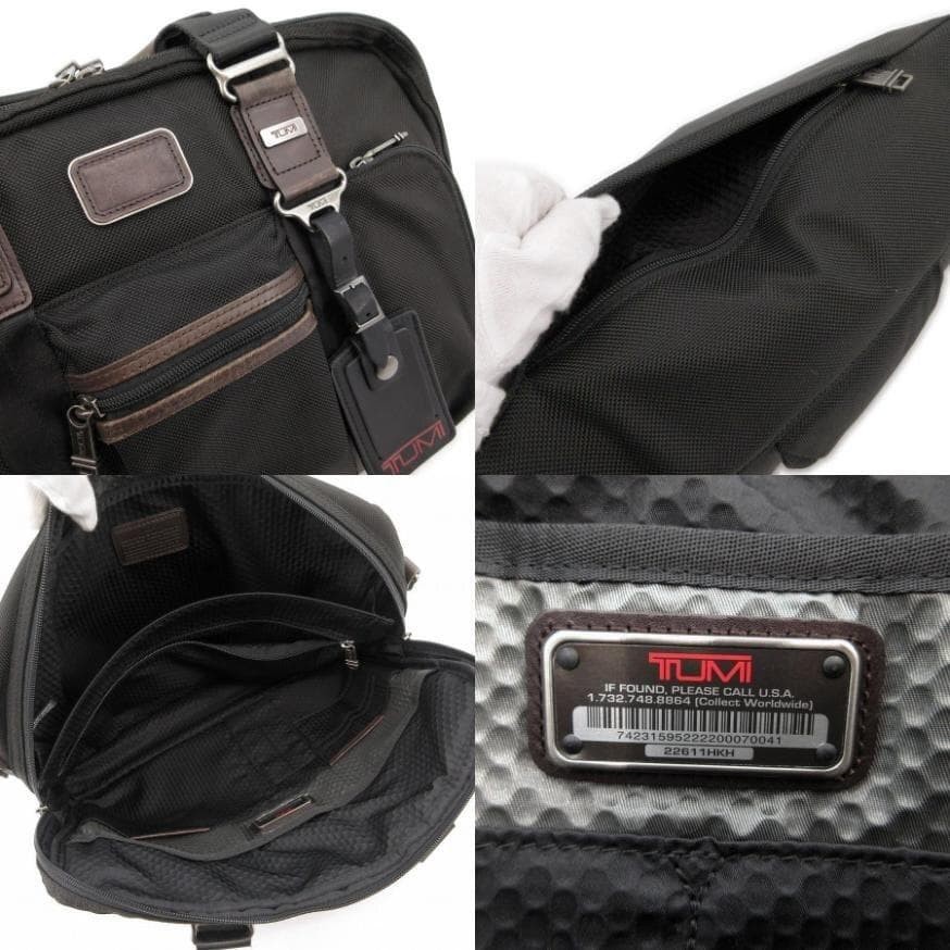 TUMI Business Bag 22611HKH Alpha Bravo McNair Slim Brief Ballistic Nylon 2way FS