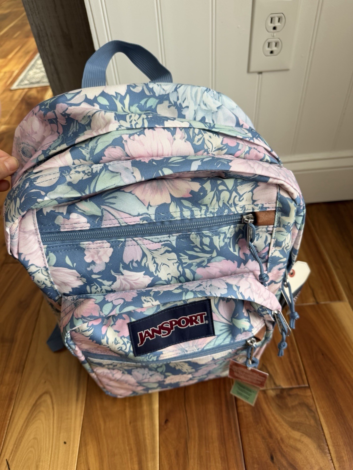 Jansport Cool Student Backpack Polyester Faded tapestry Elemental Blue