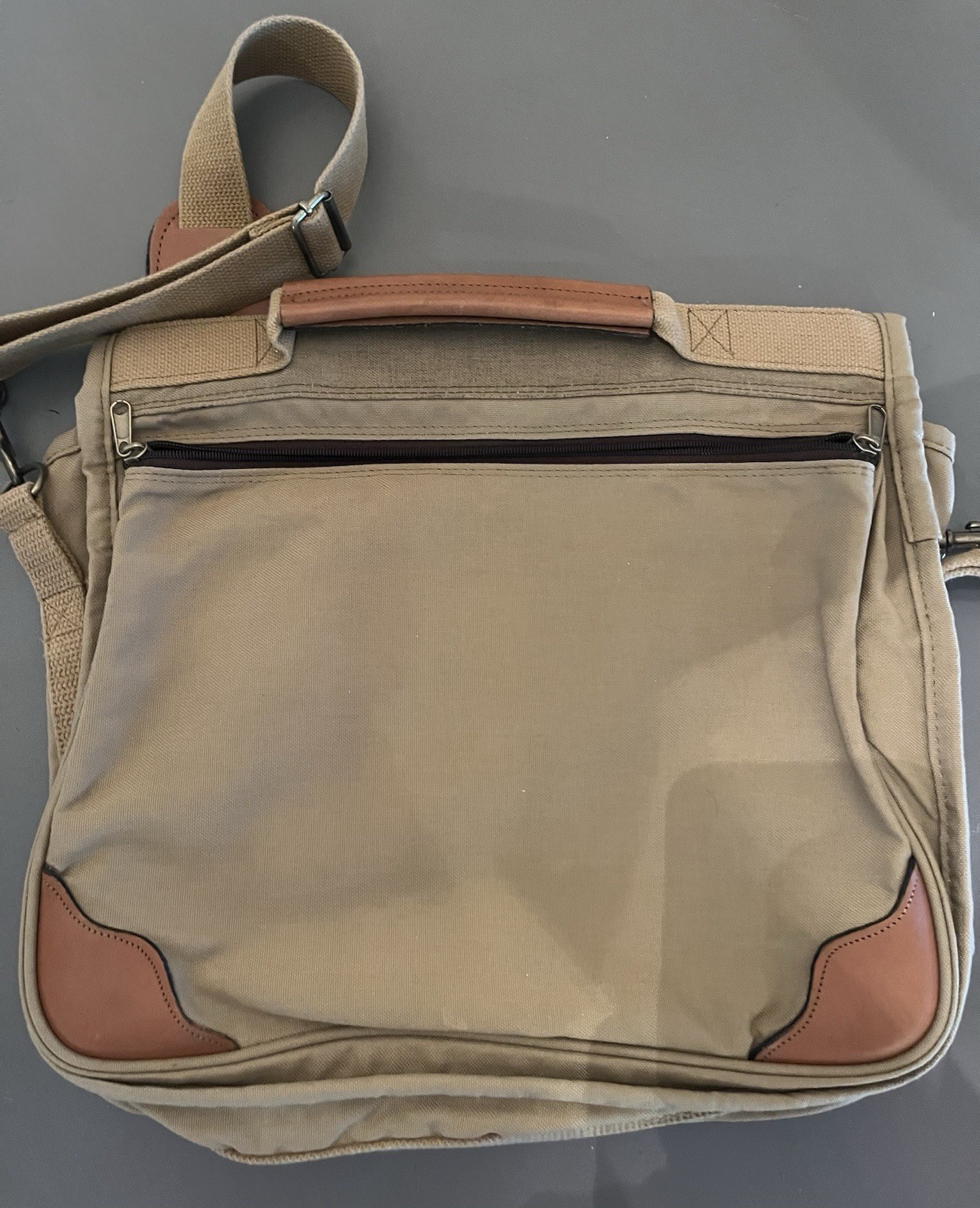 Vtg Rocky Mountain Elk Foundation RMEF Canvas Satchel Shoulder Bag Elk Camp 2004