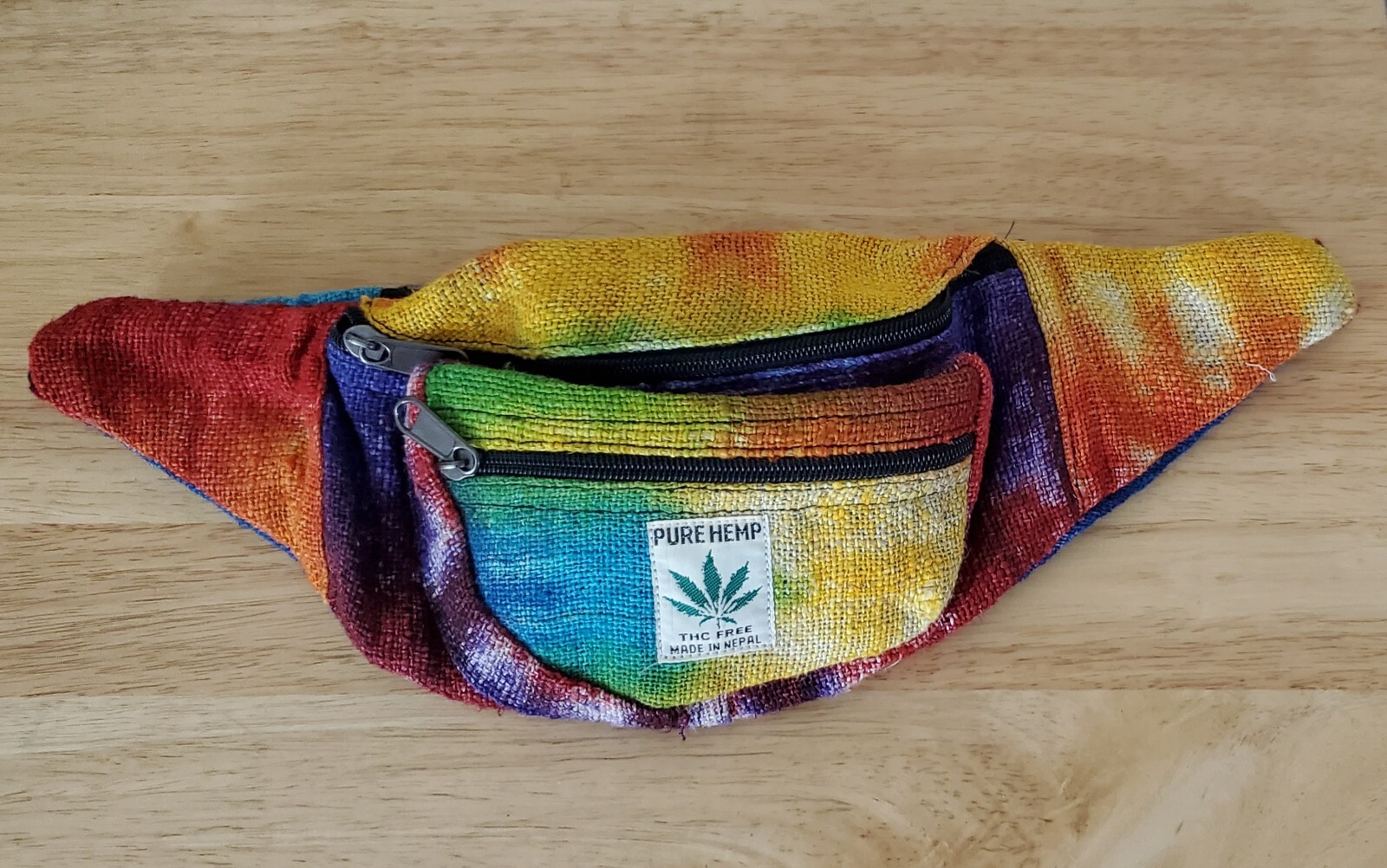 Tie Dye Hemp Fannypack