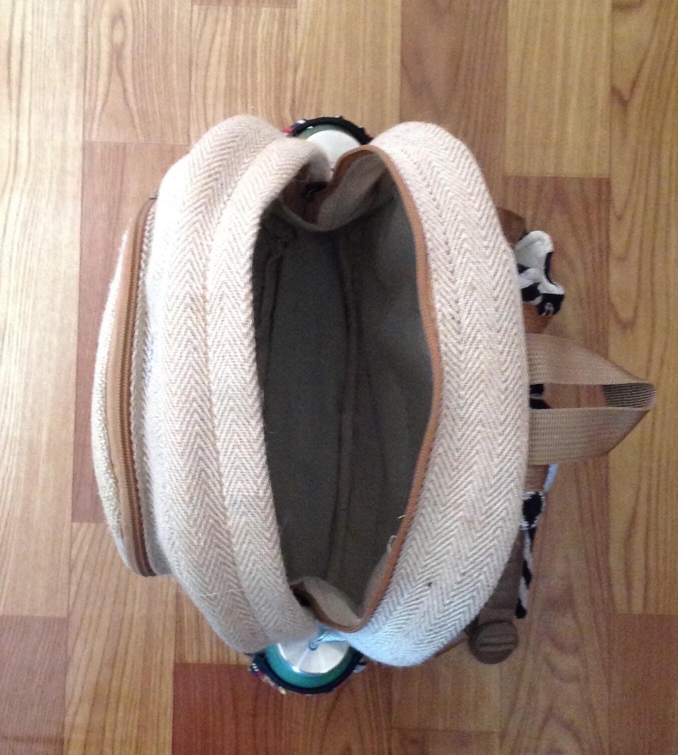 Eco Friendly Large Hemp Backpack