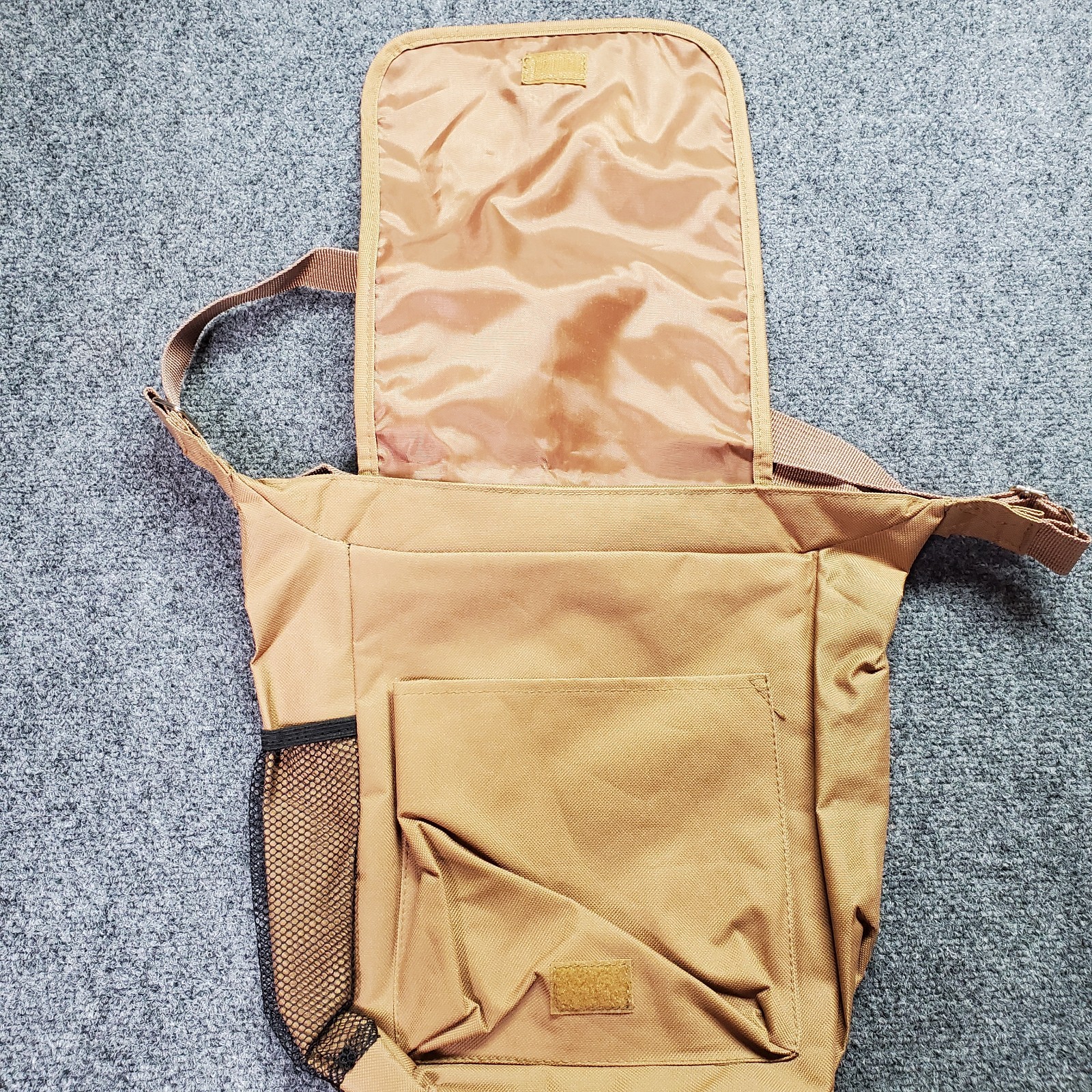 National Audubon Society Multi-Pocket Khaki Field Bag