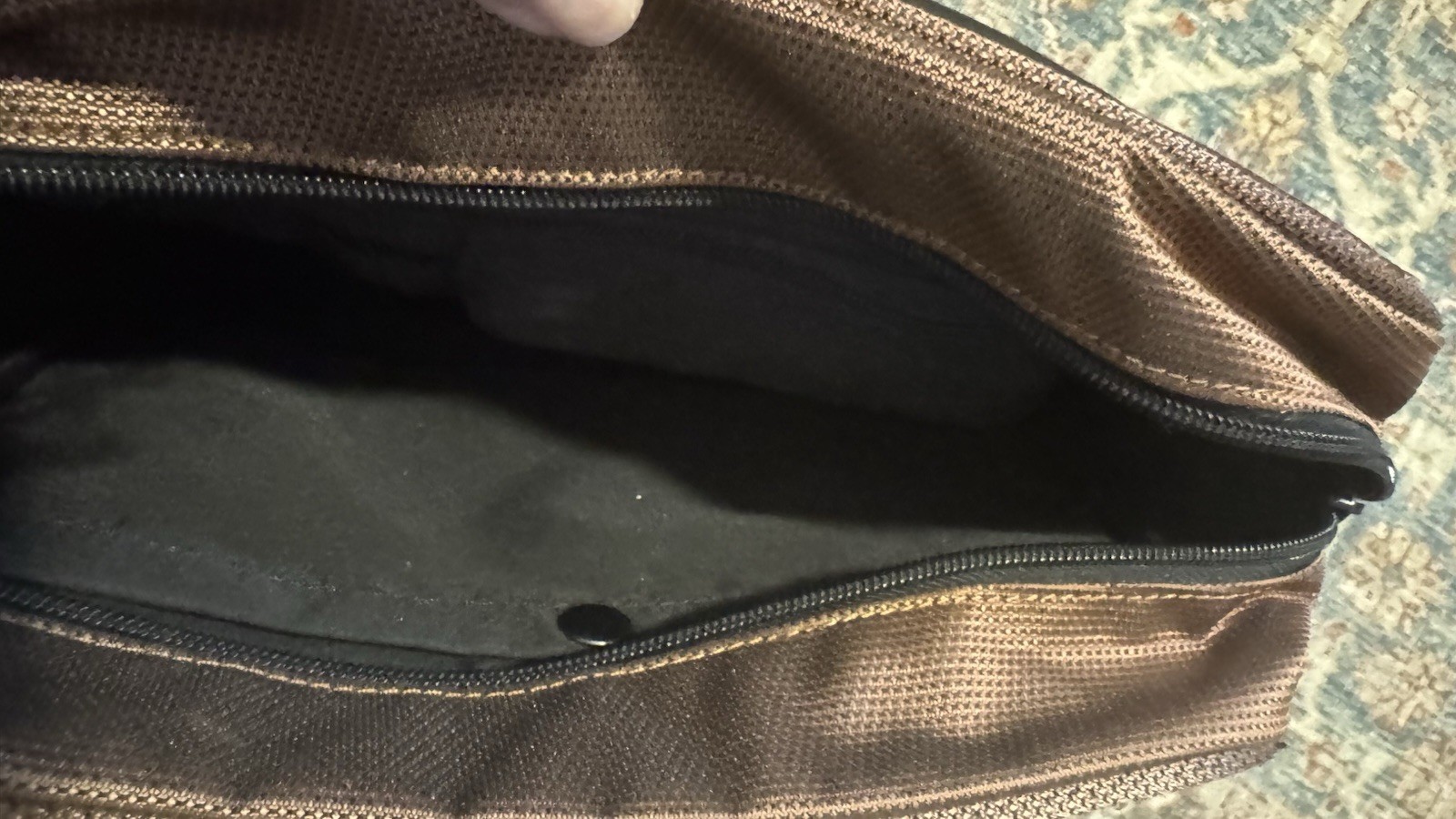 Tumi Bronze Nylon T2 Crossbody
