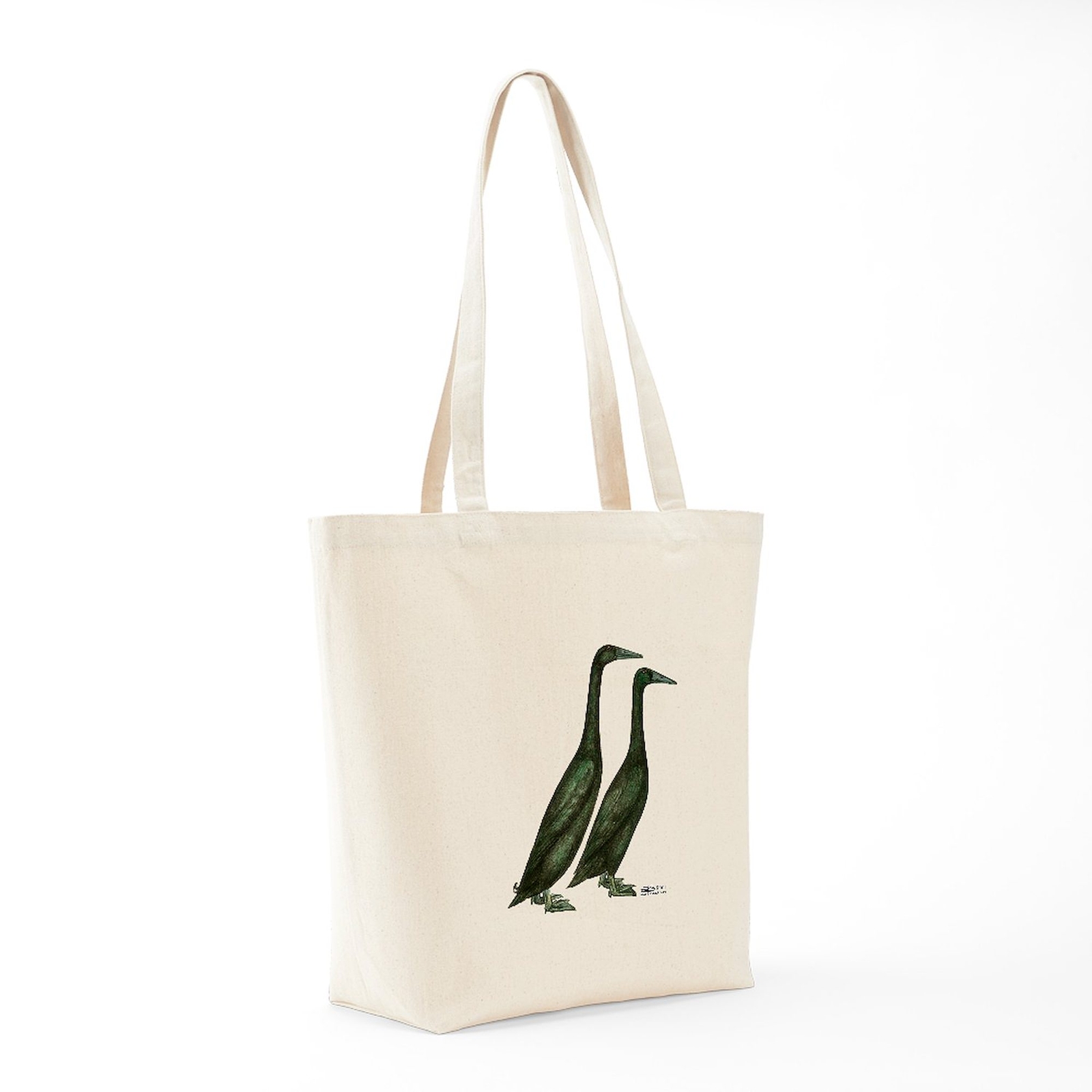CafePress Black Runner Ducks Tote Bag (854752506)
