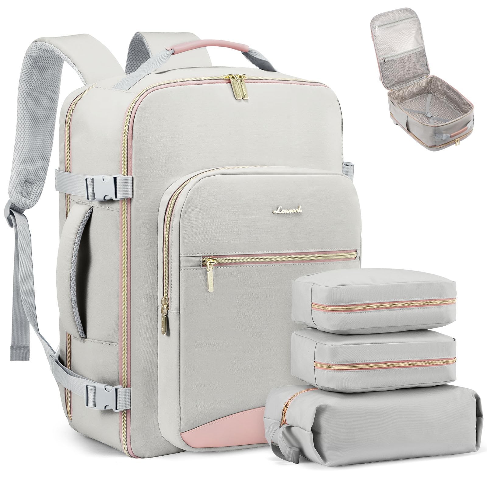 Travel Backpack for Women & Men 40L,Airline Approved Carry On Backpack Travel…