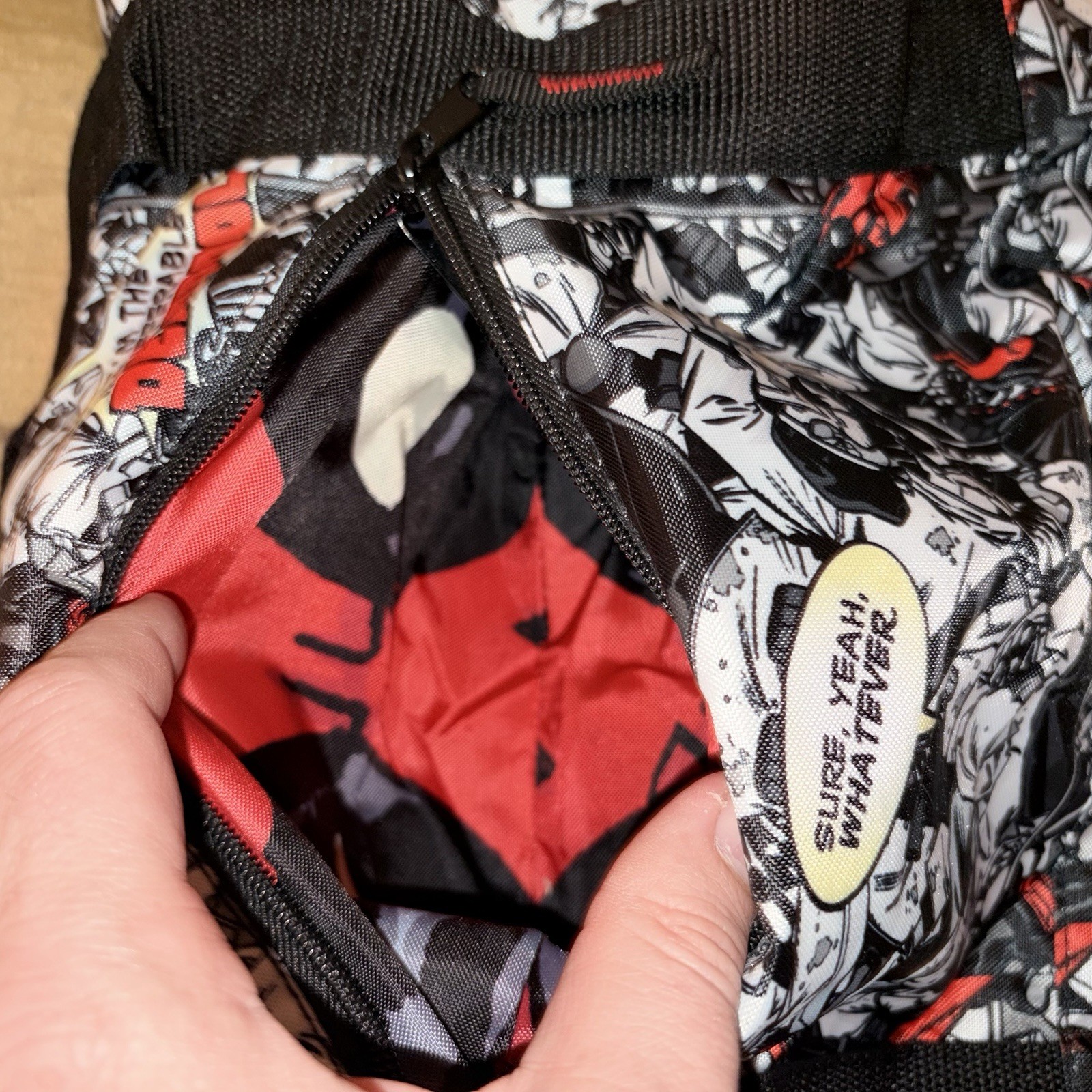 Marvel Deadpool Duffle Bag No Strap