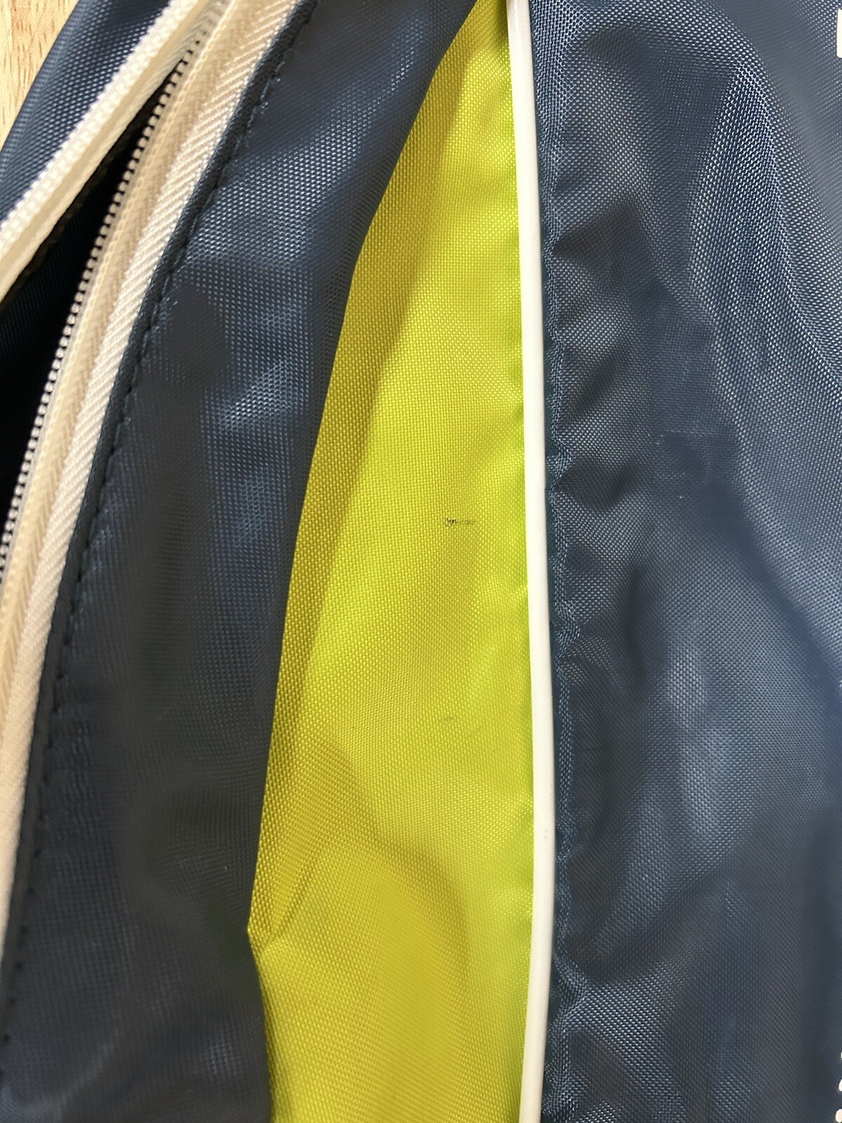 Wilson Backpack Blue with Yellow accents 2 zipper compartments Good Condition