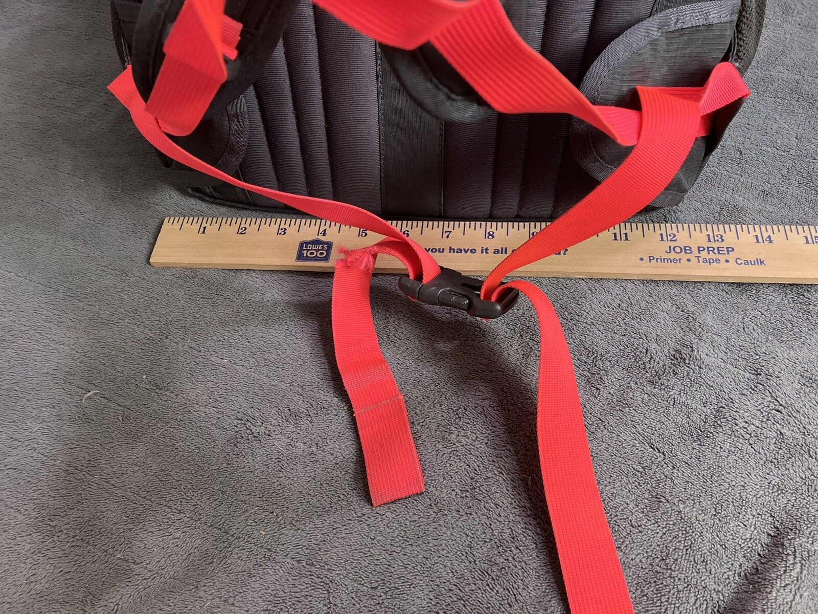 The North Face Recon Backpack Dark Gray Laptop Hiking Day Bag Padded Back