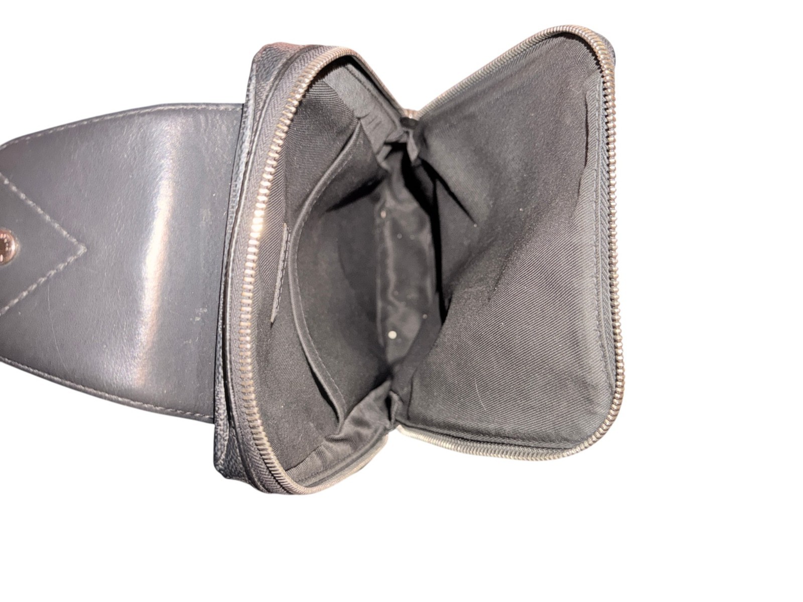 Louis Vuitton Damier Graphite Avenue Sling Bag Crossbody Black Leather