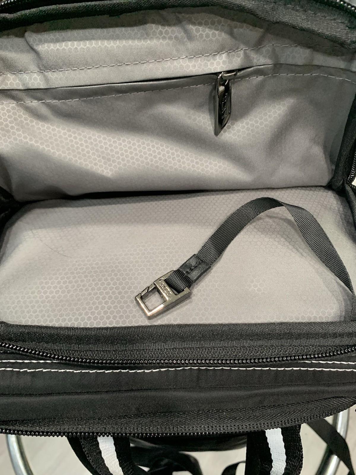 TUMI McLaren Packable Backpack – Black/White