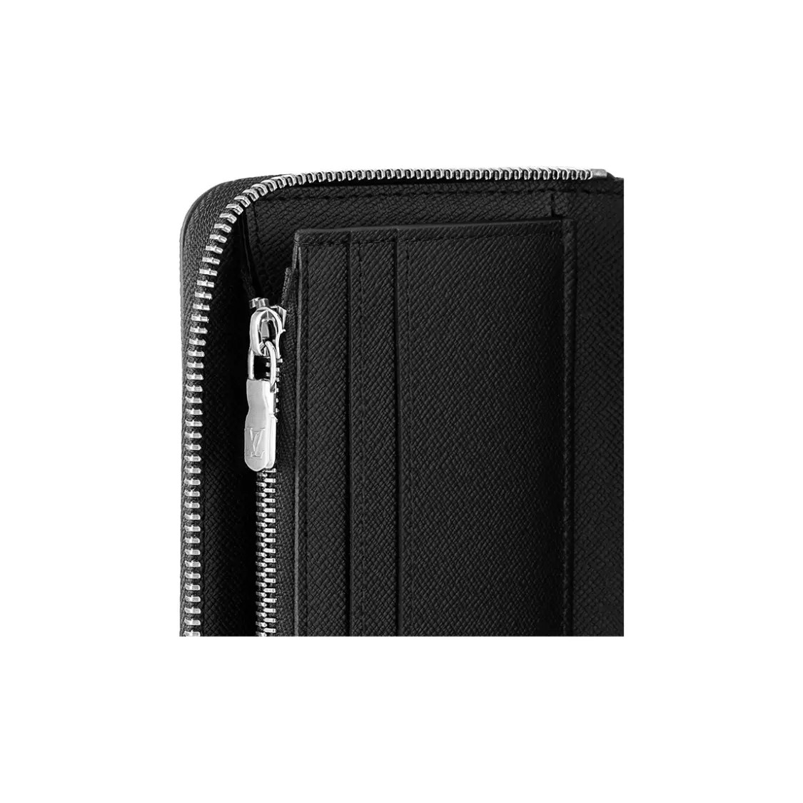 LOUIS VUITTON Zippy Coated Canvas and Cowhide Leather Wallet Men’s 4×0.7×7.8 in