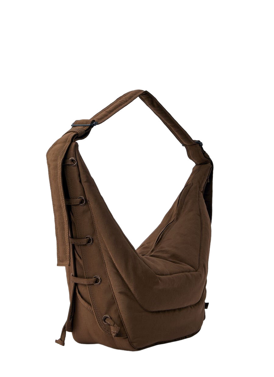 LEMAIRE Game Soft Medium Brown Crossbody Bag New & Authentic