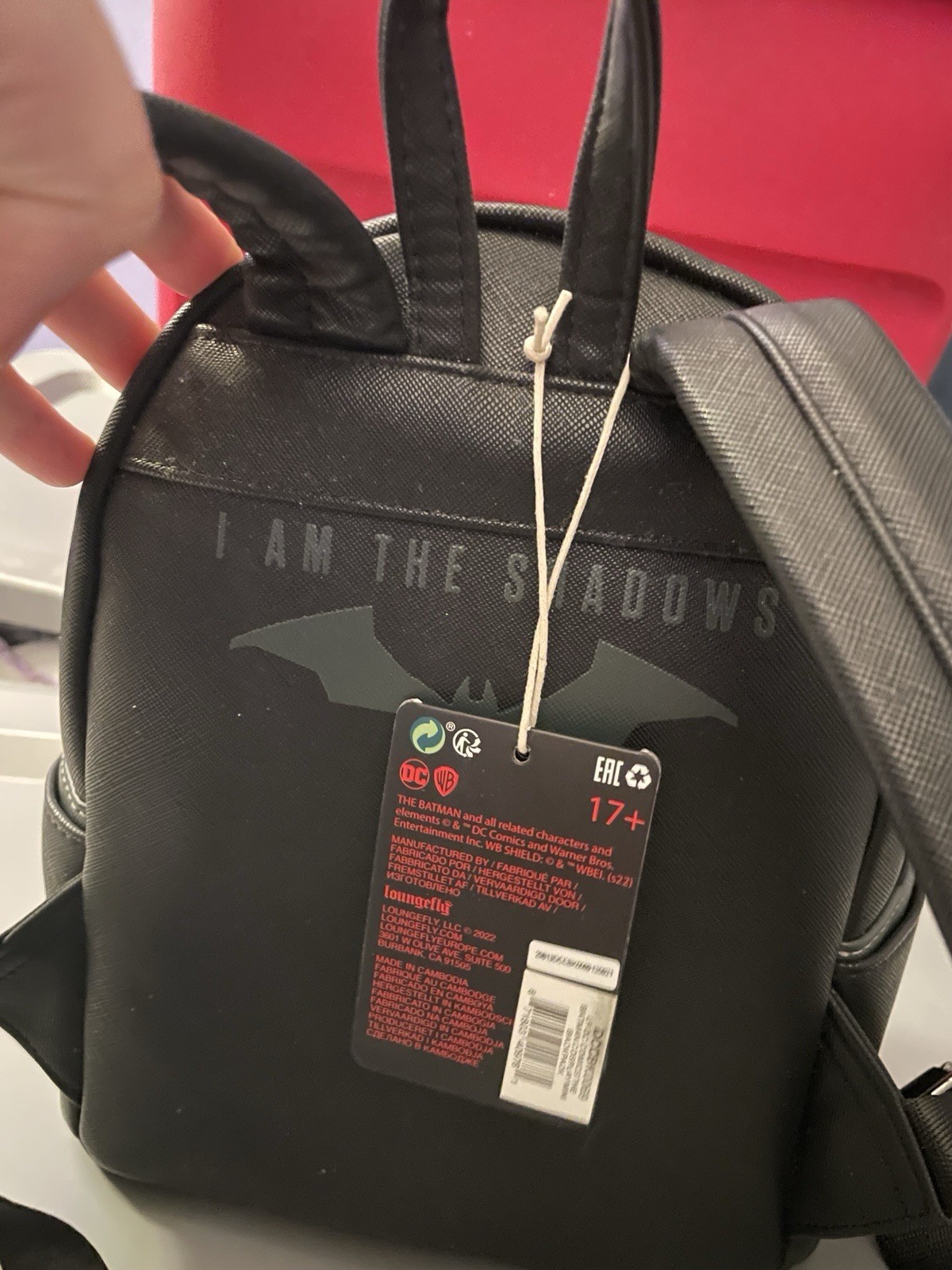 Loungefly DC Comics The Batman Armor backpack