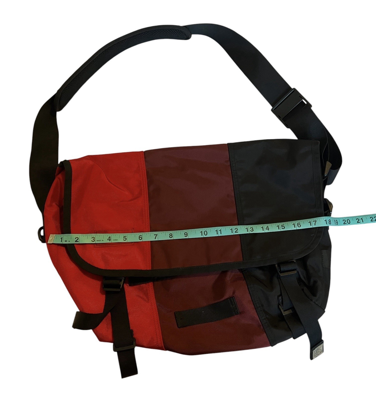 TIMBUK2 Shoulder Bag Messenger Bag Red Multi Color Chrome Industries Back Pack