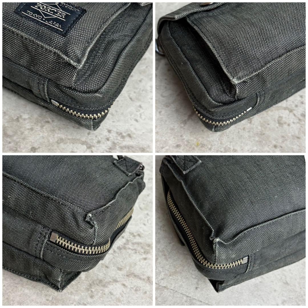 Porter Shoulder Bag Flap Smoky