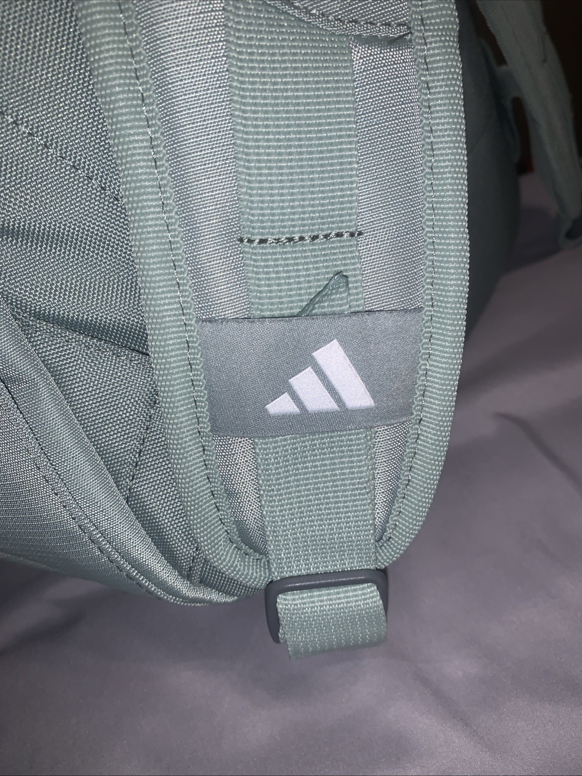 Adidas Defender 5 Unisex Backpack Twill Onix Green One Size