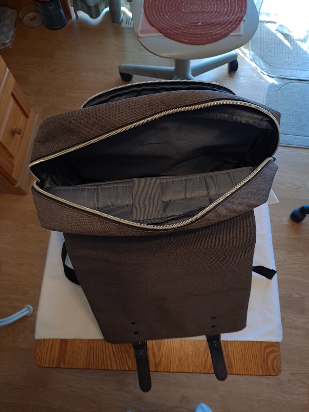 Unisex 15″ Laptop Backpack with USB/Power Cable Port