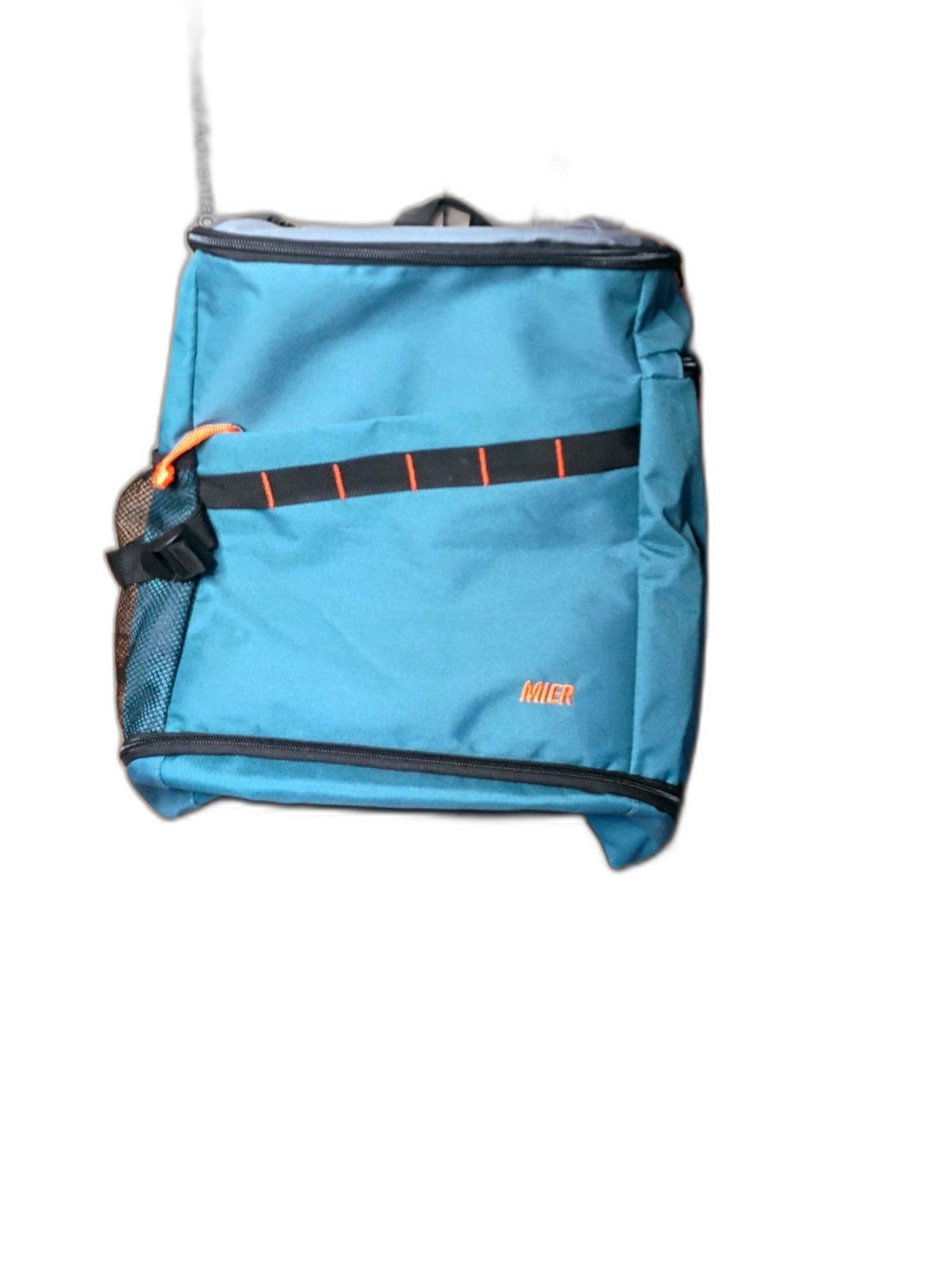 Mier 35L Teal Gray Basketball Backpack w/ Shoe & Ball Compartments