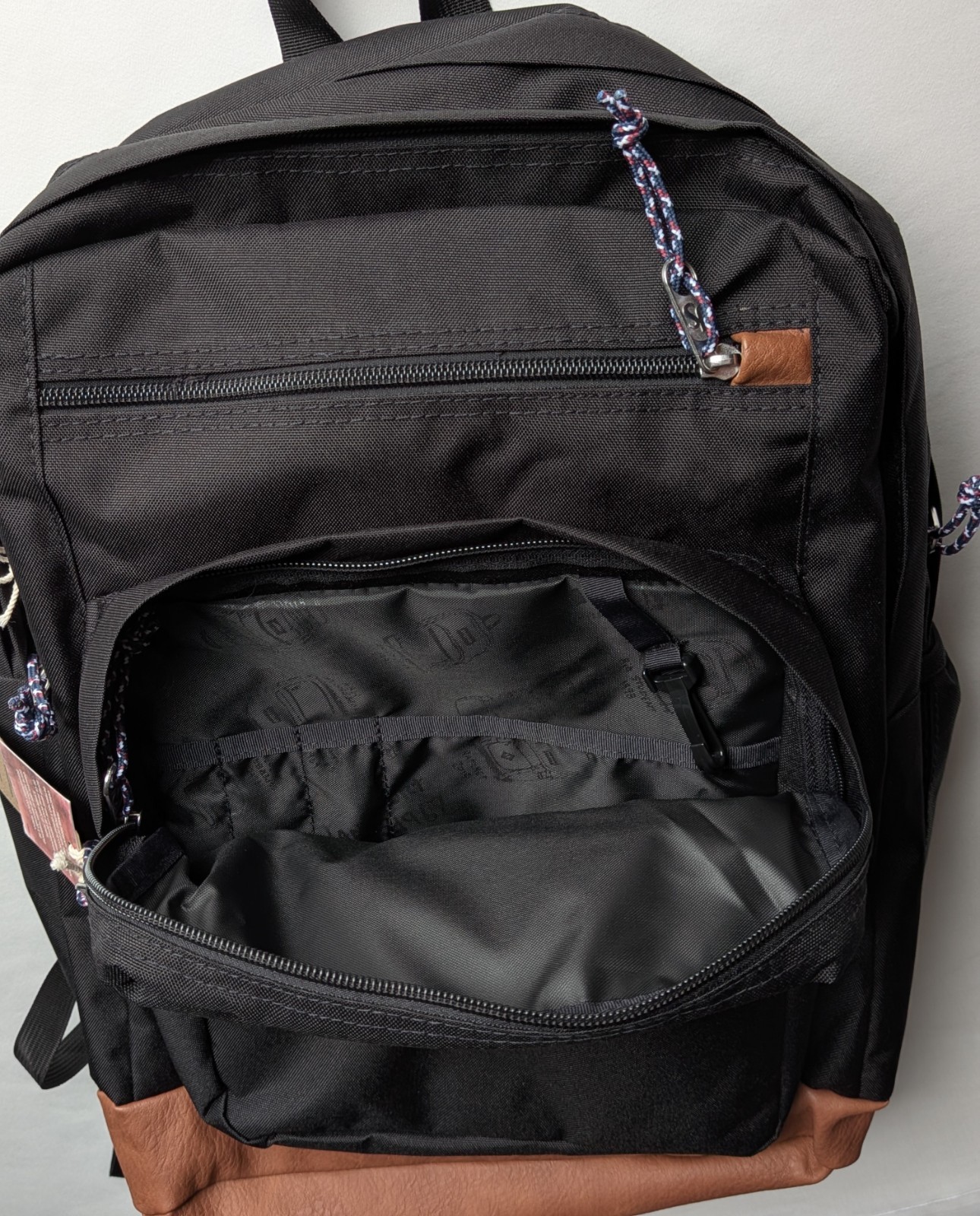 JanSport Cool Student Icon Backpack 15 In Laptop Sleeve Black Brown Size 34L