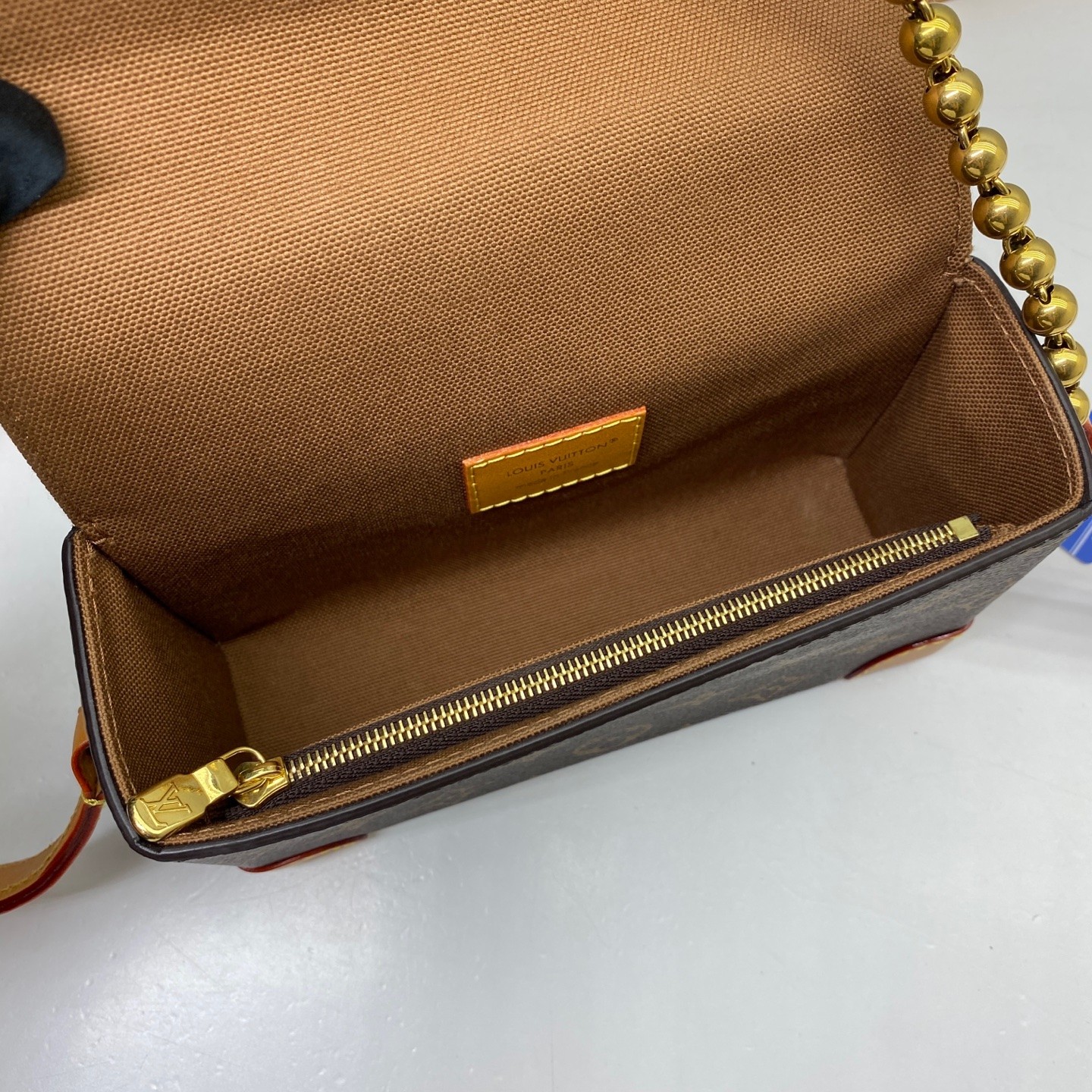 Louis Vuitton Pre-Owned Authentic STEAMER Mini Handbag Box Clutch M14738 18x11cm