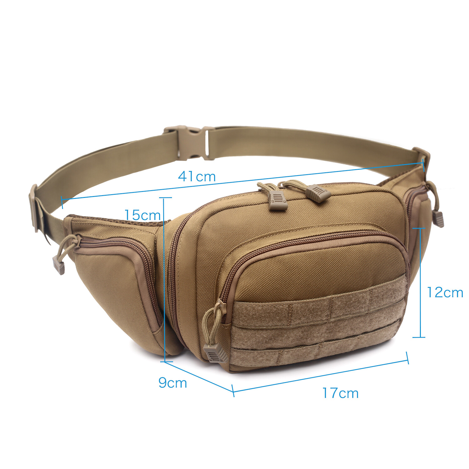 Concealed Carry Tactical Fanny Pack Military Gun Pistol Holster Waist Belt Bag