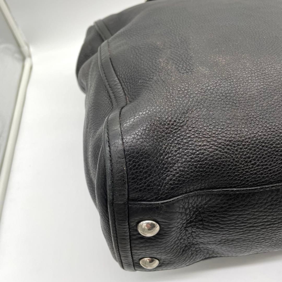 GUCCI tote bag Soho GG embossedrogo leather black Luxury Designer 45×35×15cm