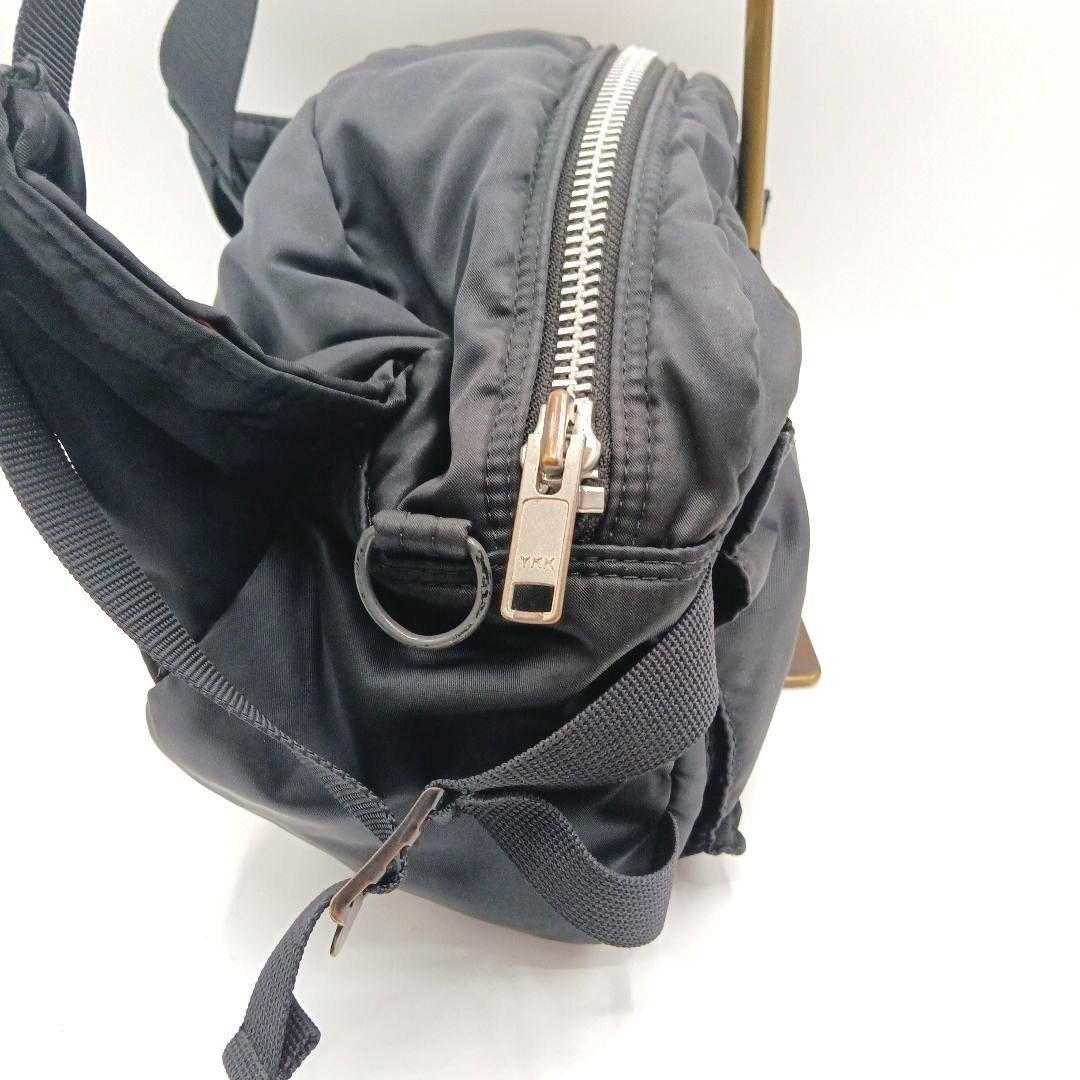 Authentic Porter Yoshida Shoulder Bag Men’s Black 18cm x 33cm x 12cm Damaged