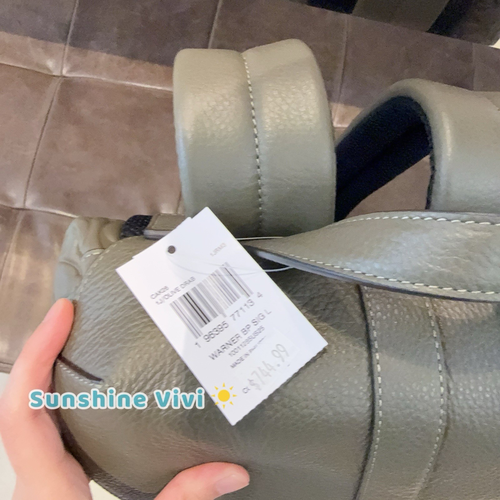 NWT Coach MEN’s Warner Backpack In Signature Leather CAK26 Olive