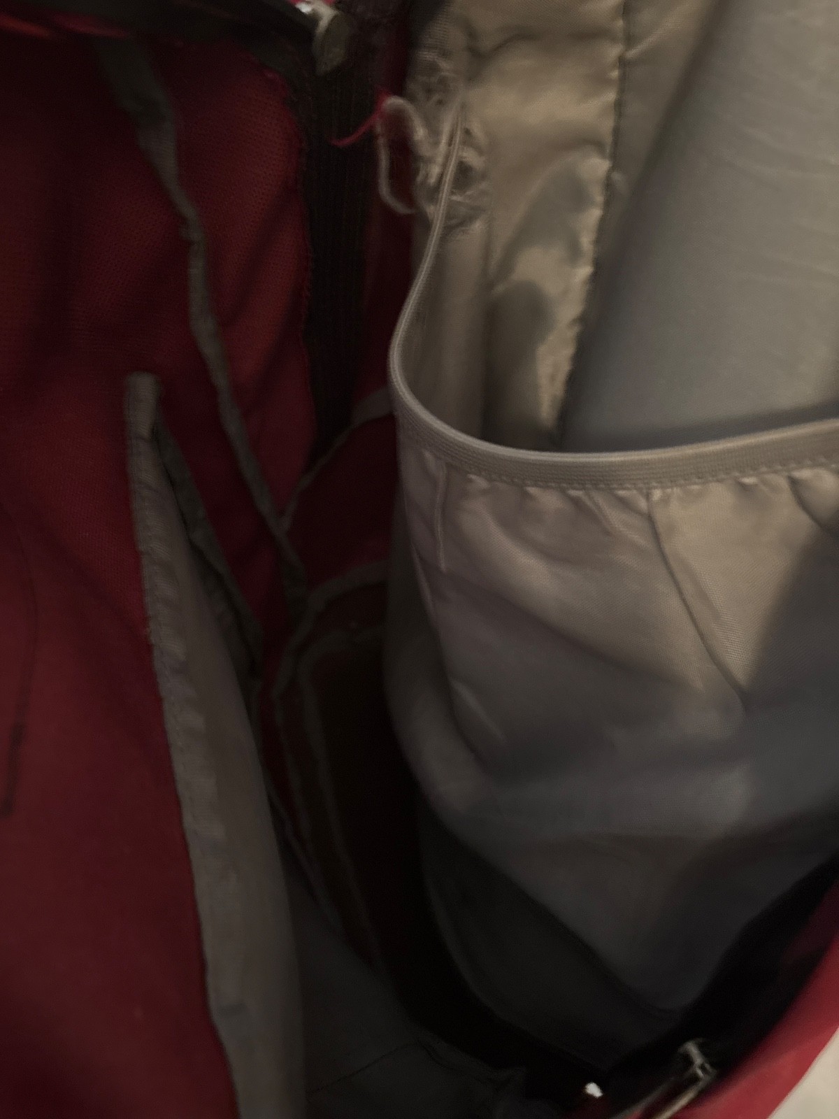 JanSport Right Pack Backpack with Suede Bottom in Burgundy