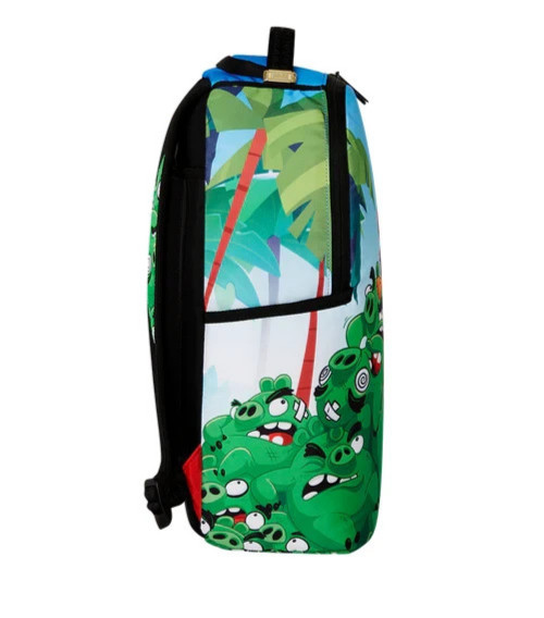 SPRAYGROUND ANGRY BIRDS PIG MOUNTAIN BACKPACK B7796 NEW IN BAG WITH TAGS