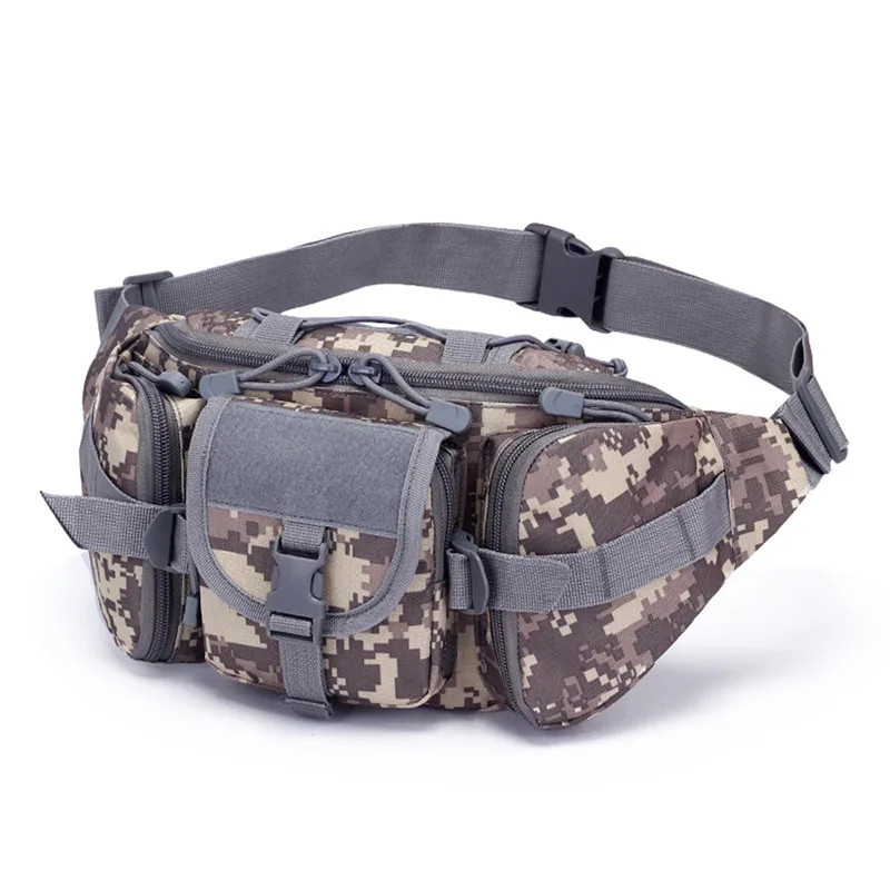Tactical Backpack Outdoor Waist Pack Molle Hiking Camping Chest Bag Sports