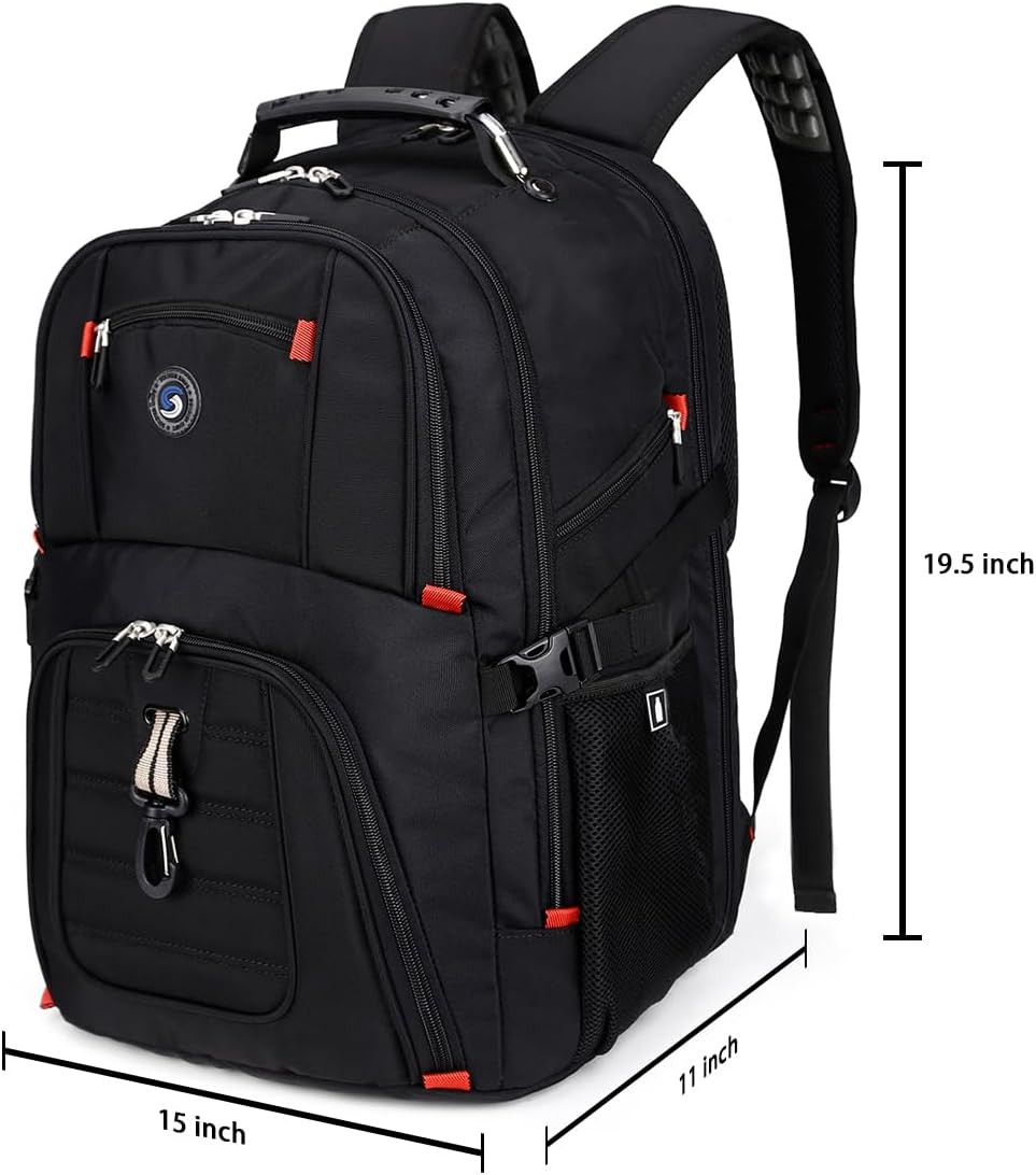 Extra Large 50L Travel Laptop Backpack 17 Inch