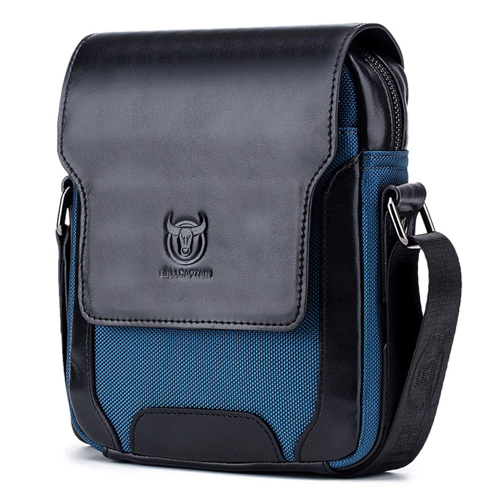 Crossbody Bag Leather Men’s Small Briefcase Shoulder Bag for Work Travel …