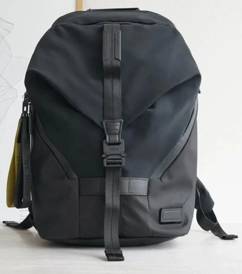 TUMI TAHOE FINCH 798673GYEM Black Backpack polyester nylon cowhide NEW