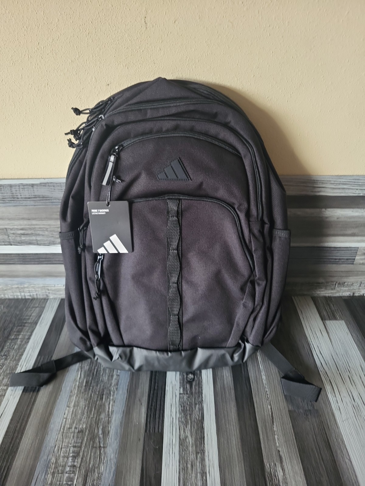 NWT Adidas Prime 7 Backpack Brasilia Student Hustle Sport Classic Laptop Black