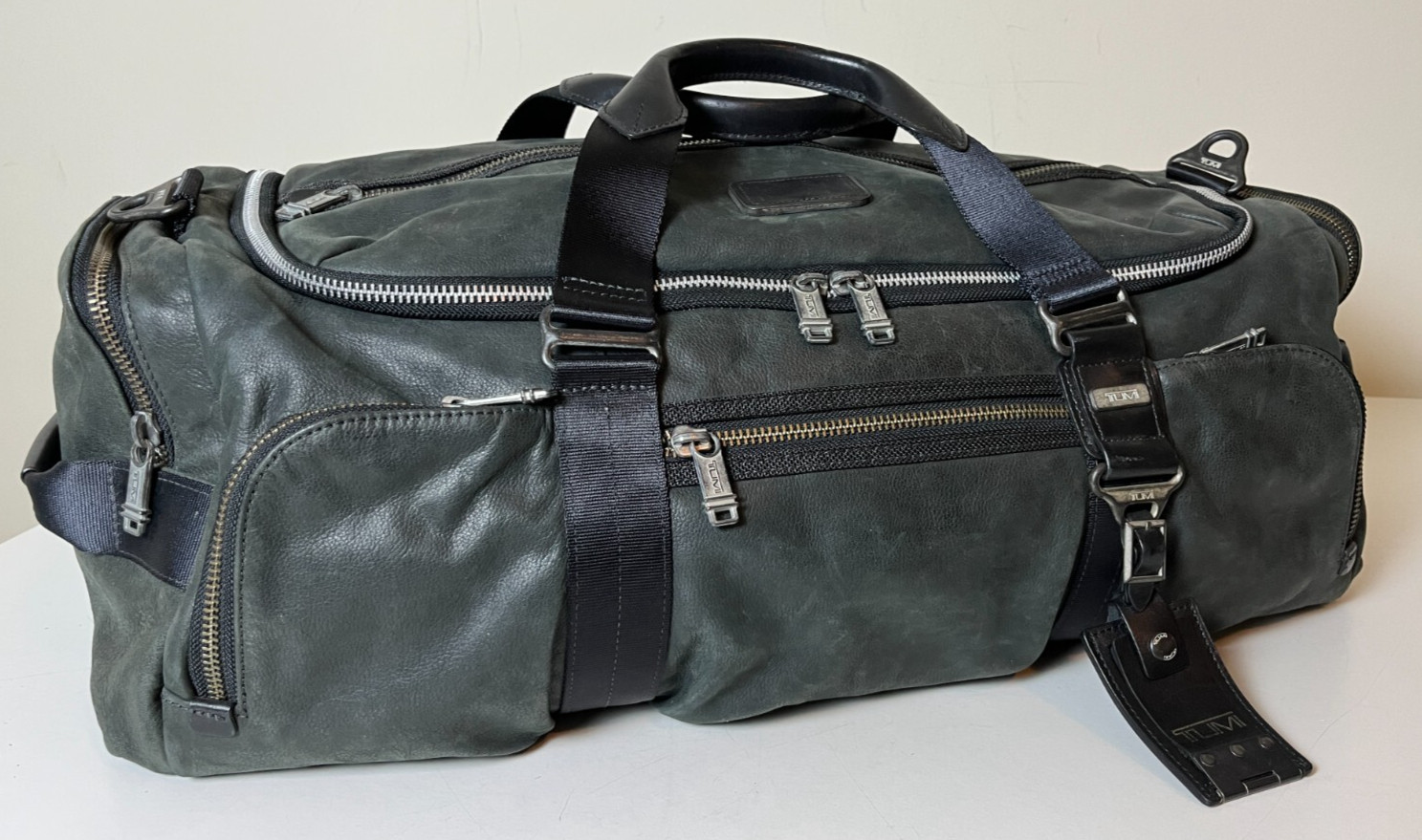 Tumi Alpha Bravo “McGuire” Duffle/Gym Bag/Carry-On – Black 92350DH