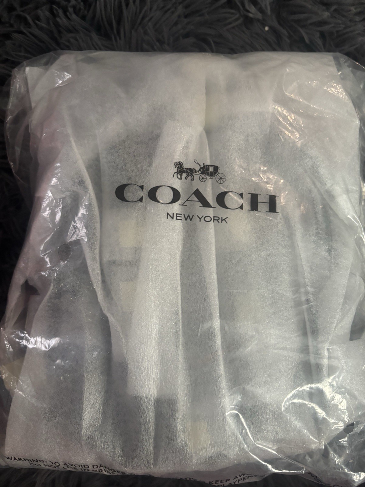 NWT!!! COACH HITCH BACKPACK 13 Signature Canvas CHARCOAL