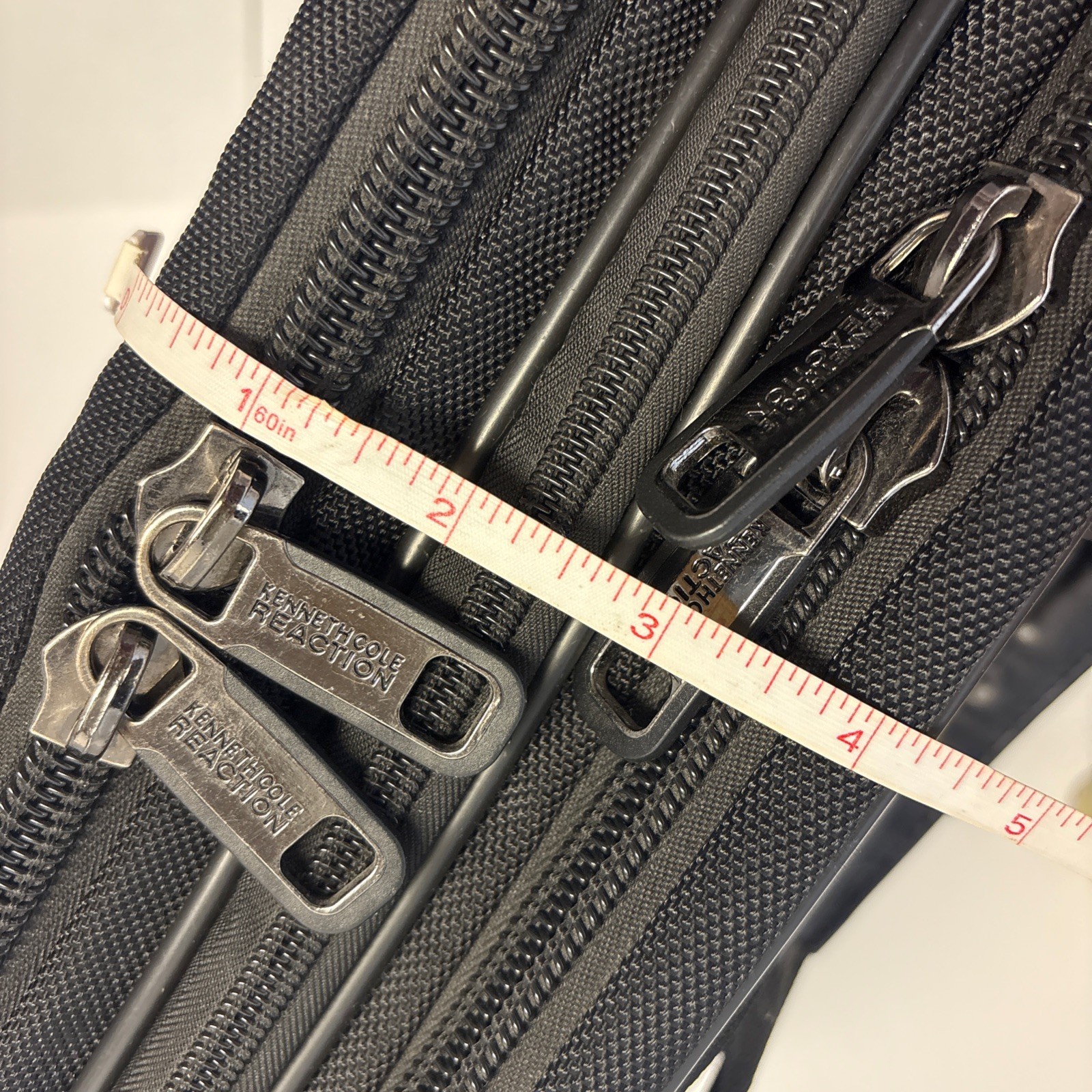Kenneth Cole Reaction Laptop Briefcase Bag multiple Compartments Black 17”x13”