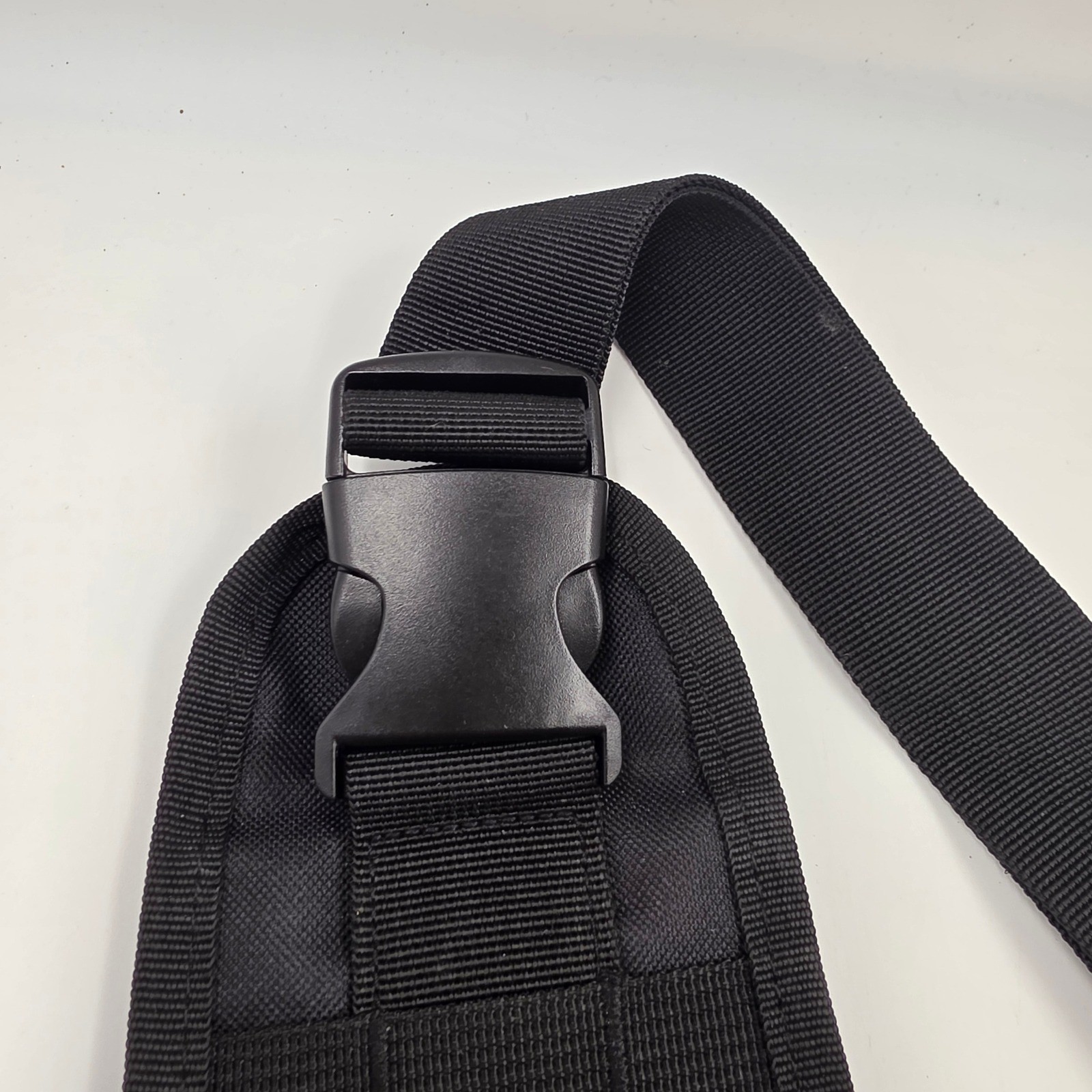 Black Tactical Sling Bag MOLLE Messenger Shoulder Pack Utility EDC Gear