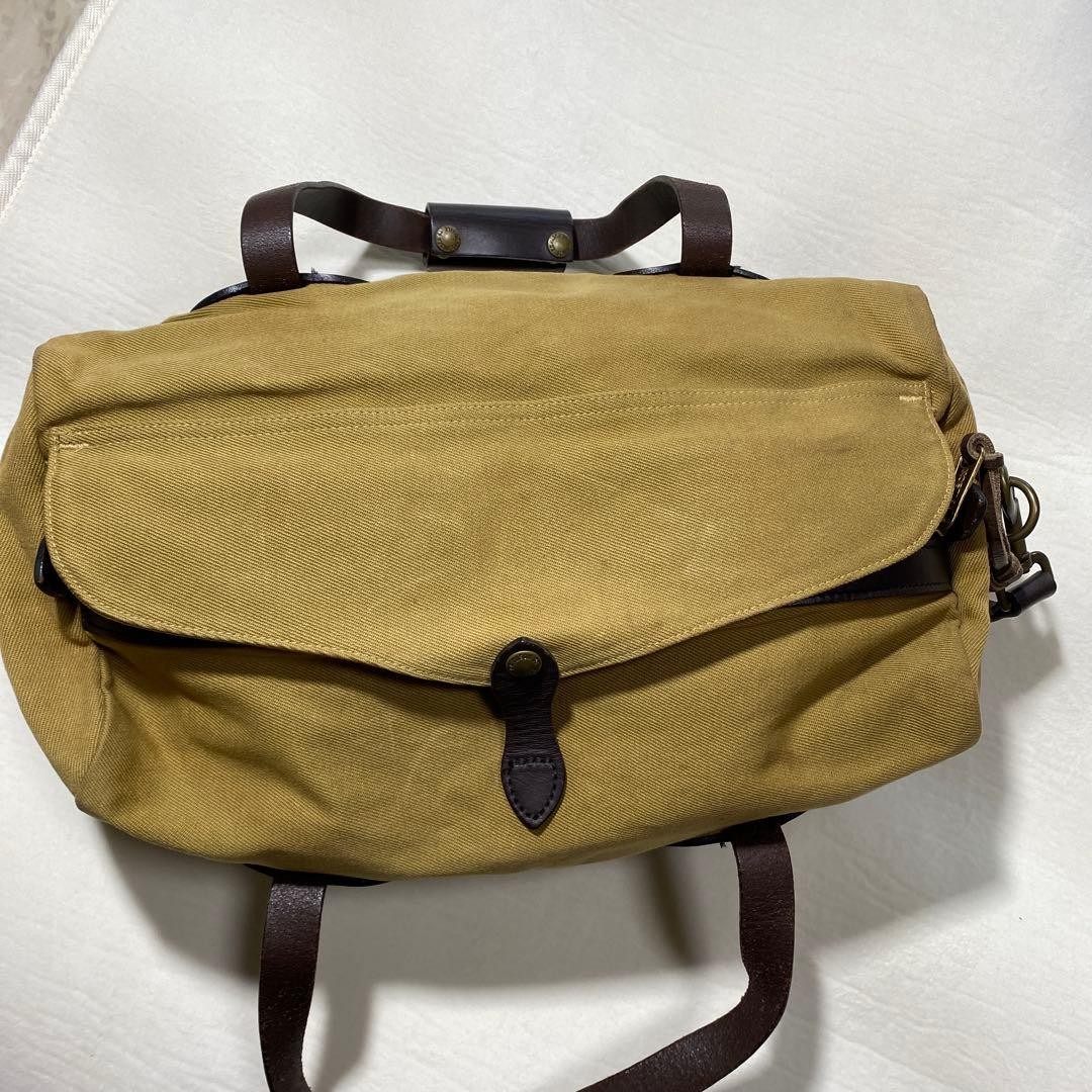 FILSON Small Canvas Duffle Bag Tan